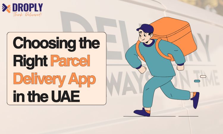 parcel delivery app in UAE